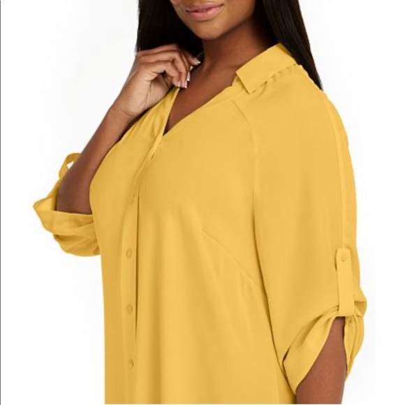 Alfani‎ Roll-Tab Tunic Shirt, Created for Macy's - Picture 1 of 5